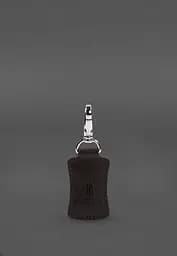 Кожаный брелок Premium Темно-коричневый