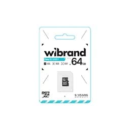 Карта пам'яті Wibrand 64GB mictoSD class 10 UHS-I (WICDXU1/64GB) - мініатюра 2