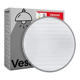 Стельовий світильник GRILL зоряне небо 30W 375*60мм 4000К срібло