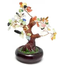 Дерево с разноцветными камнями 15х16х14 см (801-804),( 22768A)