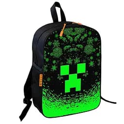 Набір дитячий Майнкрафт Кріпер "Minecraft" рюкзак 36х27см сумка-бананка, кружка з принтом для хлопчика (01559) - мініатюра 2