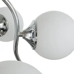 Люстра стельова Brille в спальню E14 60W CH (BL-977C/6) - мініатюра 3