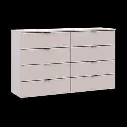 Комод Doros Рон 8 Кашемір 8 Шухлядок 130х38х81 (41516171) - мініатюра 5