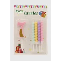 Набір свічок BINFENQIQIU BF5742 Рожевий (2000990385529)