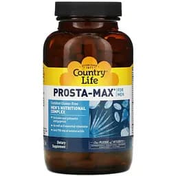 Вітамінно-мінеральний комплекс для чоловіків Country Life Prosta Max for Men 100 пігулок