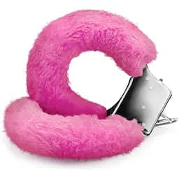 Наручники Crushious Love Cuffs Furry (розовый)