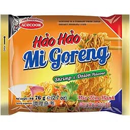 Локшина швидкого приготування Acecook Hao Haо зі смаком креветки зі смаженою цибулею 76 г