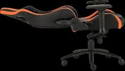 Геймерське крісло GT Racer чорне з помаранчевим (X-0715 Black/Orange) - мініатюра 5