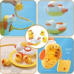 Дитячий набір для купання Urmywo Каченята (8 елементів) (821DY) - мініатюра 2