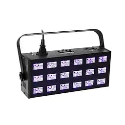 Ультрафіолетовий світлодіодний прожектор Big LEDUV DMX18 3W - мініатюра 2