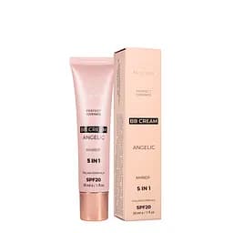 Тональный BB крем Bogenia Angelic 5 в 1 SPF 20, №004 Amber