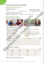 Treffpunkt international A1.1: Kurs- und Ubungsbuch inkl. E-Book und PagePlayer-Ap - мініатюра 4