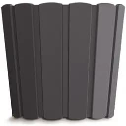 Горщик для квiтiв Prosperplast Boardee Basic круглий, 240 мм, антрацит (25609-433)