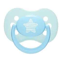 Силиконовая симметричная пустышка Canpol Babies Pastelove голубая 0-6 мес. (22/416)