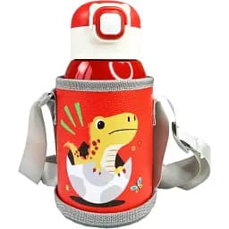 Термос-поильник Mega Zayka Динозавр с силиконовой трубочкой 500 мл MGZ-0317-2