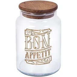 Банка Herevin Bon Appetit с деревянной крышкой 0.635 л (232004-147)
