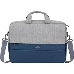 Сумка для ноутбука Rivacase 15.6" Grey/Dark Blue (7532) (7532 (Grey/Dark blue))