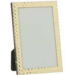 Фоторамка J-Line металева рельєфна 20х25 см золота (27403)