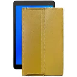 Чохол StatusCASE з екошкіри для планшету Alcatel 1T 10 (8082) 10.1 Золотий