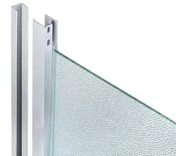 Набір Lidz Душова кабіна Latwa SC90x90.SAT.LOW.FR, напівкругла, скло Frost 4 мм + Душовий піддон Kapielka ST90x90x15 - мініатюра 3