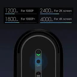 Миша комп'ютерна Xiaomi Mi Portable Mouse 2 Black (BXSBMW02) - мініатюра 2