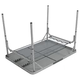 Стіл Bo-Camp Premium 100x70 cm Grey (1404422) - мініатюра 4