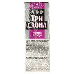 Чай чорний Три слона Лісові ягоди цейлонський 30 г (20 шт. х 1.5 г) (735190) - мініатюра 3