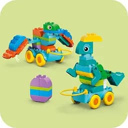 Конструктор LEGO DUPLO Town Динозаври на колесах 3в1 108 деталей (10451) - мініатюра 16