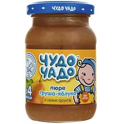 Пюре Чудо-Чадо Груша-яблоко, без сахара, 170 мл