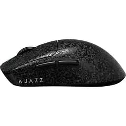 Мишка Ajazz AJ199 Carbon fiber Wireless/Bluetooth/USB Black (AJ199-B) - мініатюра 3