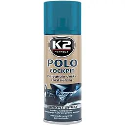 Поліроль для пластику K2 Polo Cockpit Lemon лимон 200 мл (K402CY)