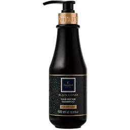 Відновлювальний шампунь Famirel Black Caviar з чорною ікрою для сухого волосся 500 мл