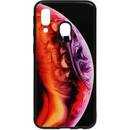 Чохол-накладка Toto Print Glass Space Case Samsung Galaxy A40 Amethyst