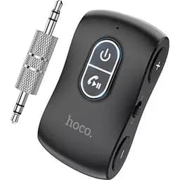 Bluetooth аудіо адаптер Hoco E73 Pro Journey Black [94346] - мініатюра 3