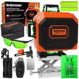 Лазерный уровень Heckermann 360° с интеллектуальным самонивелированием