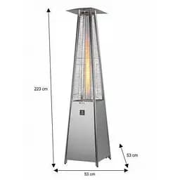Газовий обігрівач Activa Pyramide Cheops (10.5 кВт) - мініатюра 7