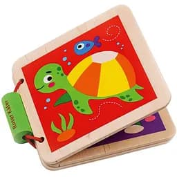 Деревянная книга Roter Kafer Морские животные (RW3032)