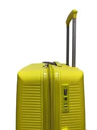 Валіза середня Milano bag 050 поліпропілен M Жовтий - мініатюра 4