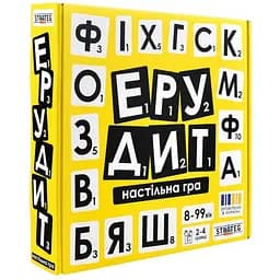Настільна гра Strateg Ерудит 30619 українською мовою