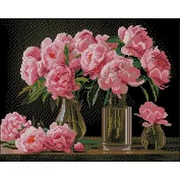 Алмазна мозаїка Strateg ПРЕМІУМ Краса в деталях без підрамника розміром 40х50 см (ZAV4050-36)