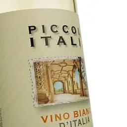 Вино Piccola Italia White Medium-Sweet біле напівсолодке 0.75 л - мініатюра 3