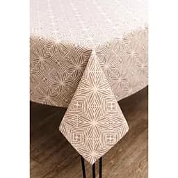 Скатерть Прованс Корица 133х180 см коричневая (41141)