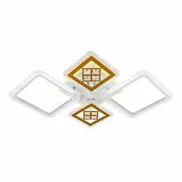 Люстра світлодіодна Valeso V K39930-2+2+1 WT+gold з пультом - мініатюра 8