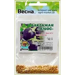 Насіння Весна Баклажан Геліос Зіпер 0.7 г (13878)