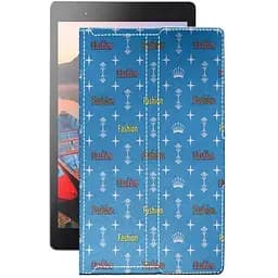 Чохол StatusCASE з екошкіри для планшету Lenovo Tab 3 Plus TB-8703X Фешн блакитний