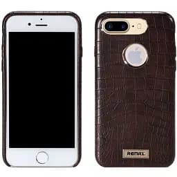 Чохол-накладка Remax Maso Series for iPhone 7 Plus Brown