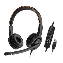 Гарнітура Axtel Voice UC 40 duo NC (AXH-V40UCD) - мініатюра 2