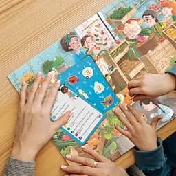 Дитячий пазл Шукай та знаходь "Дарунки осені" DoDo Toys 300666, 80 елементів - мініатюра 7