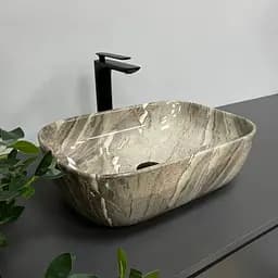 Умивальник VBI Ravenna Jasper накладний VBI-011211, Мармур