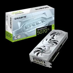 Видеокарта GeForce RTX 5070 Ti 16GB Gigabyte Eagle Ice OC SFF (GV-N507TEAGLEOC ICE-16GD)
